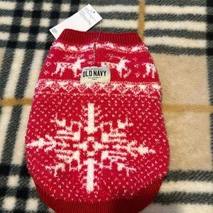 Old Navy Dog Sweater NWT